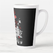Tasse Latte Goth Post Punk Mode (Droite)
