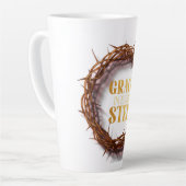 Tasse Latte Grace in Every Step (Angle gauche)