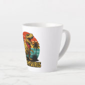 Tasse Latte Grammysaurus T Rex Dinosaur Grammy Fête des mères (Angle droit)