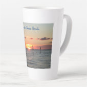 Tasse Latte Grand latte de Clearwater Beach, Floride (Angle droit)