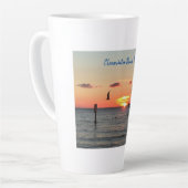 Tasse Latte Grand latte de Clearwater Beach, Floride (Angle gauche)