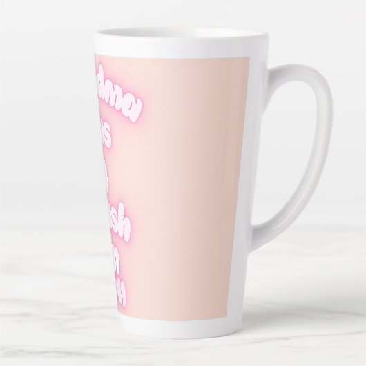Tasse Latte Grand-mère est amoureuse de toi (Droite)