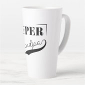 Tasse Latte Grand-père (Angle droit)