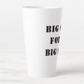 Tasse Latte Grande Musique (Devant)