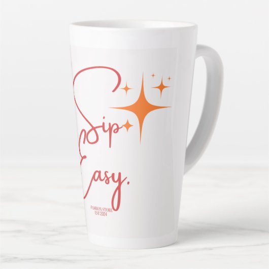 Tasse Latte Grandes Muqueuses (Angle droit)