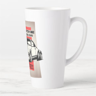 Tasse Latte Graphisme de voiture Catch Me If You Can