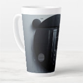 Tasse Latte Graphisme moderne (Angle gauche)