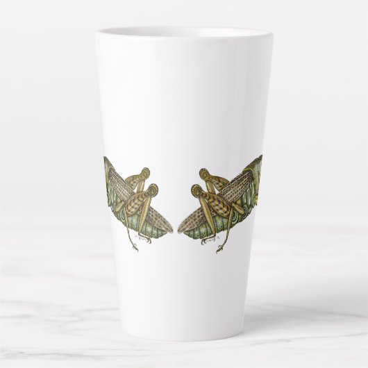 Tasse Latte Grasshopper vert (Devant)