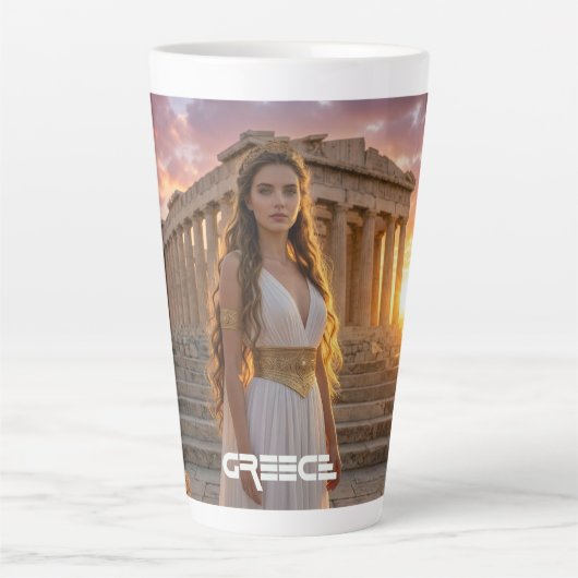 TASSE LATTE GREECE - ACROPOLIS (Devant)