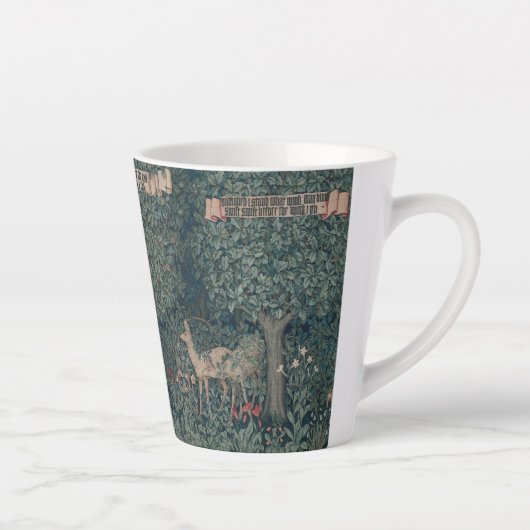 Tasse Latte Greenery, Victorian Era Tapestry by Henry Dearle (Droite)