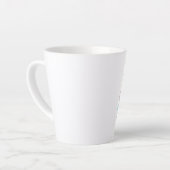 Tasse Latte Grenouille sans stress | Conception de grenouille (Angle gauche)