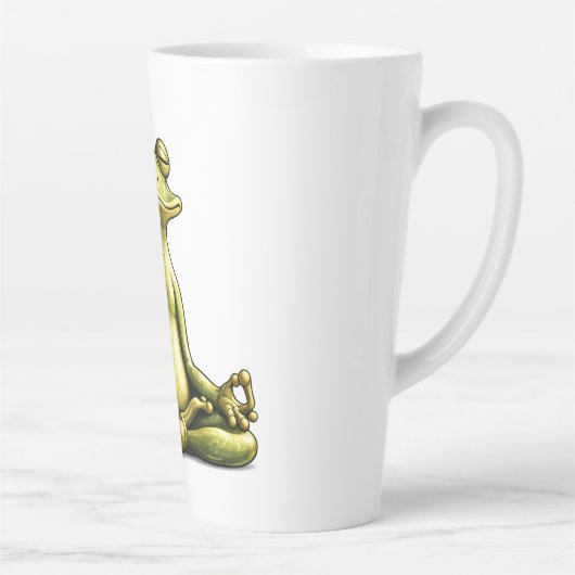 Tasse Latte Grenouille Zen (Droite)