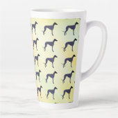 Tasse Latte Greyhound (Droite)
