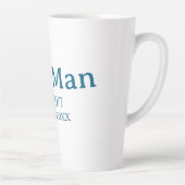 Tasse Latte groomsman bachelorette party ajouter nom moderne s (Droite)