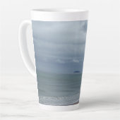 Tasse Latte Grosse boue latte ciel dramatique de l'océan (Angle gauche)