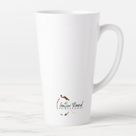 Tasse Latte Grosse muqueuse en latte (Droite)