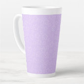 Tasse Latte Grosse Musique Latte Lilac Blossom (Angle gauche)