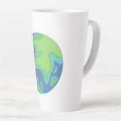 Tasse Latte Grosse Terre Musique (Angle droit)