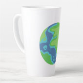 Tasse Latte Grosse Terre Musique (Angle gauche)
