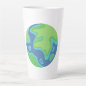 Tasse Latte Grosse Terre Musique (Devant)