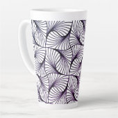 Tasse Latte Grosse tôle violette Twist 17 oz (Angle gauche)