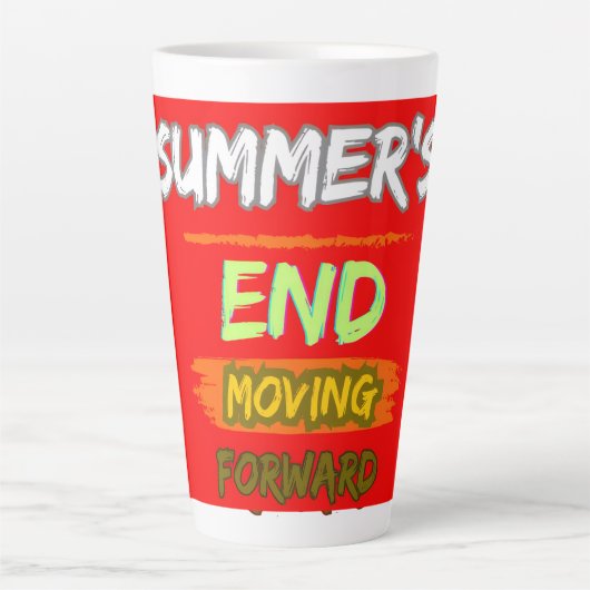 Tasse Latte Grosse tresse en latte (Devant)