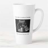 Tasse Latte Grossesse, je ne peux pas attendre de te rencontre (Droite)