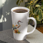 Tasse Latte Grue errante