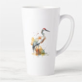 Tasse Latte Grue errante (Droite)