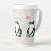 Tasse Latte Grumpy Grenouille japonaise crapaud 19ème siècle (Angle droit)