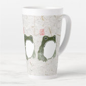 Tasse Latte Grumpy Grenouille japonaise crapaud 19ème siècle (Angle droit)