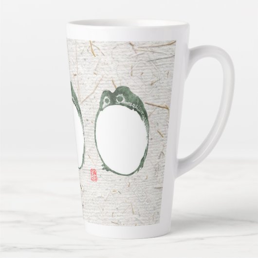 Tasse Latte Grumpy Grenouille japonaise crapaud 19ème siècle (Droite)