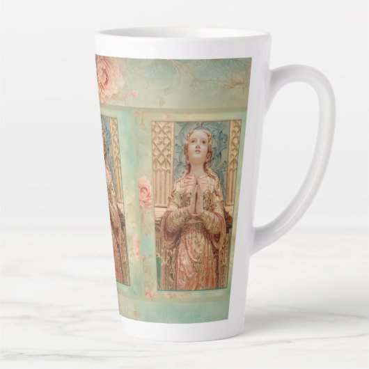 Tasse Latte Guardian Angel painting coffee cups (Droite)