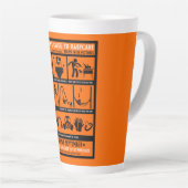 Tasse Latte Guide Cadeaux Pour Les Nouveaux Pères (Angle droit)