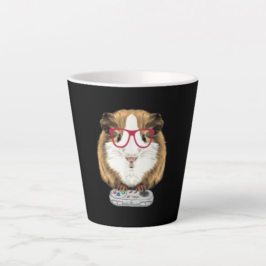 Tasse Latte Guinéen Pig Vidéo Jeu Animaux Animaux Animaux Cade (Devant)