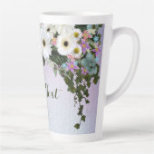 Tasse Latte Guirlande de gerbera (Droite)