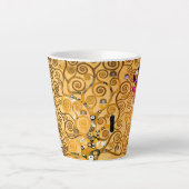 Tasse Latte Gustav Klimt Arbre de vie (Devant)
