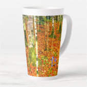 Tasse Latte Gustav Klimt Birch Trees (Angle droit)