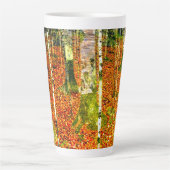 Tasse Latte Gustav Klimt Birch Trees (Devant)