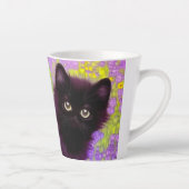 Tasse Latte Gustav Klimt Black Kitten (Droite)