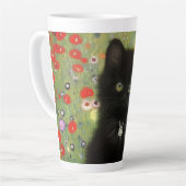 Tasse Latte Gustav Klimt Kitten (Angle gauche)