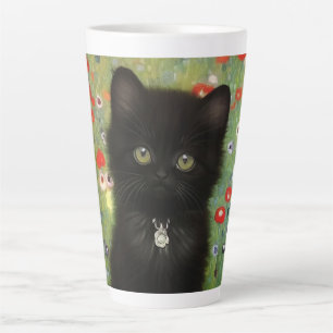 Tasse Latte Gustav Klimt Kitten