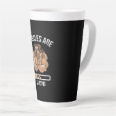 Tasse Latte Gym (Angle droit)