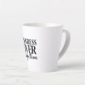Tasse Latte Gym and Success Motivation (Angle droit)