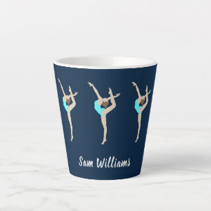 Tasse Latte Gymnaste féminine