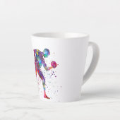 Tasse Latte gymnastics exercise (Angle droit)