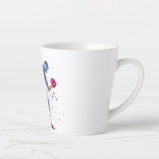 Tasse Latte gymnastics exercise (Droite)