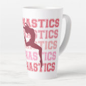 Tasse Latte Gymnastique inspirée (Angle droit)