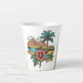Tasse Latte Haïti (Devant)