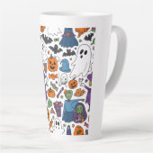 Tasse Latte Halloween (Angle droit)